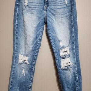 KanCan Light Blue Distressed Jeans